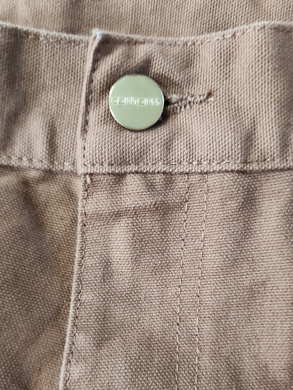 Carhartt Men's Tan Single Knee Carpenter Shorts Size 29 New - Picture 4 of 10